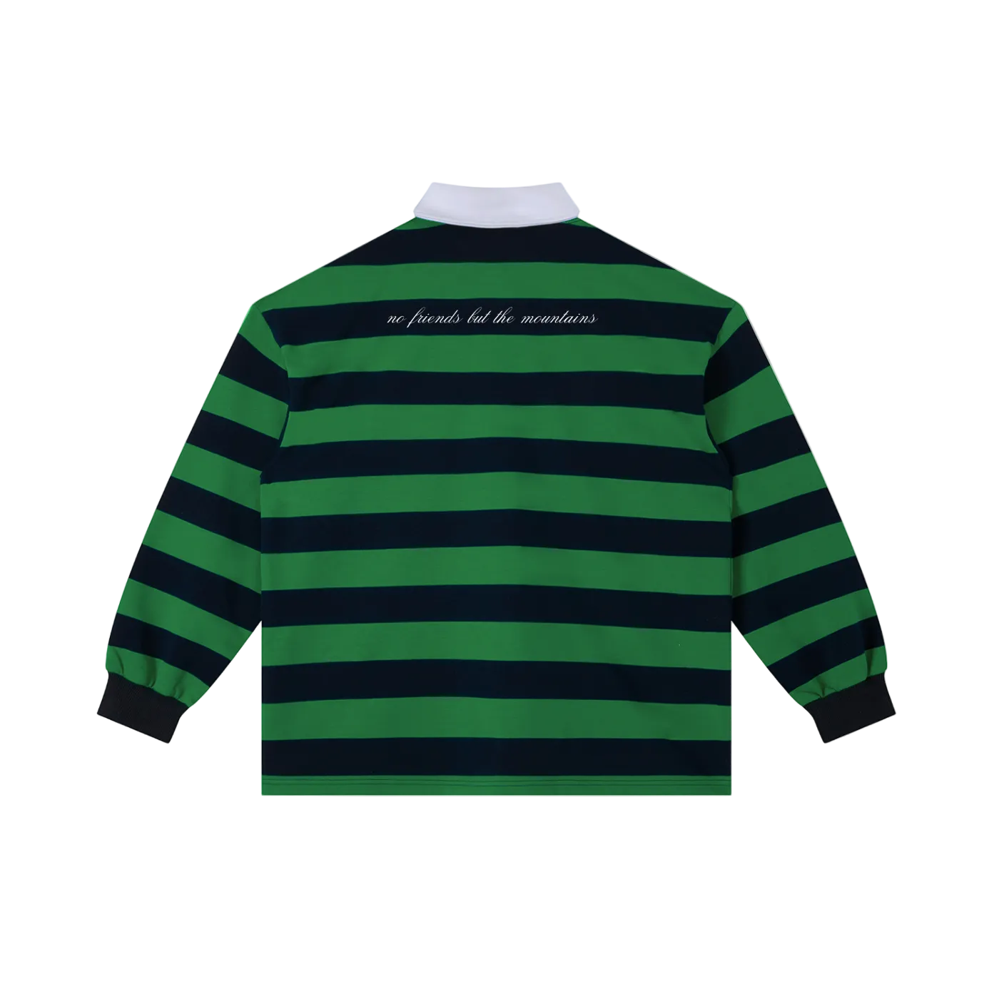 GREEN STRIPE POLO