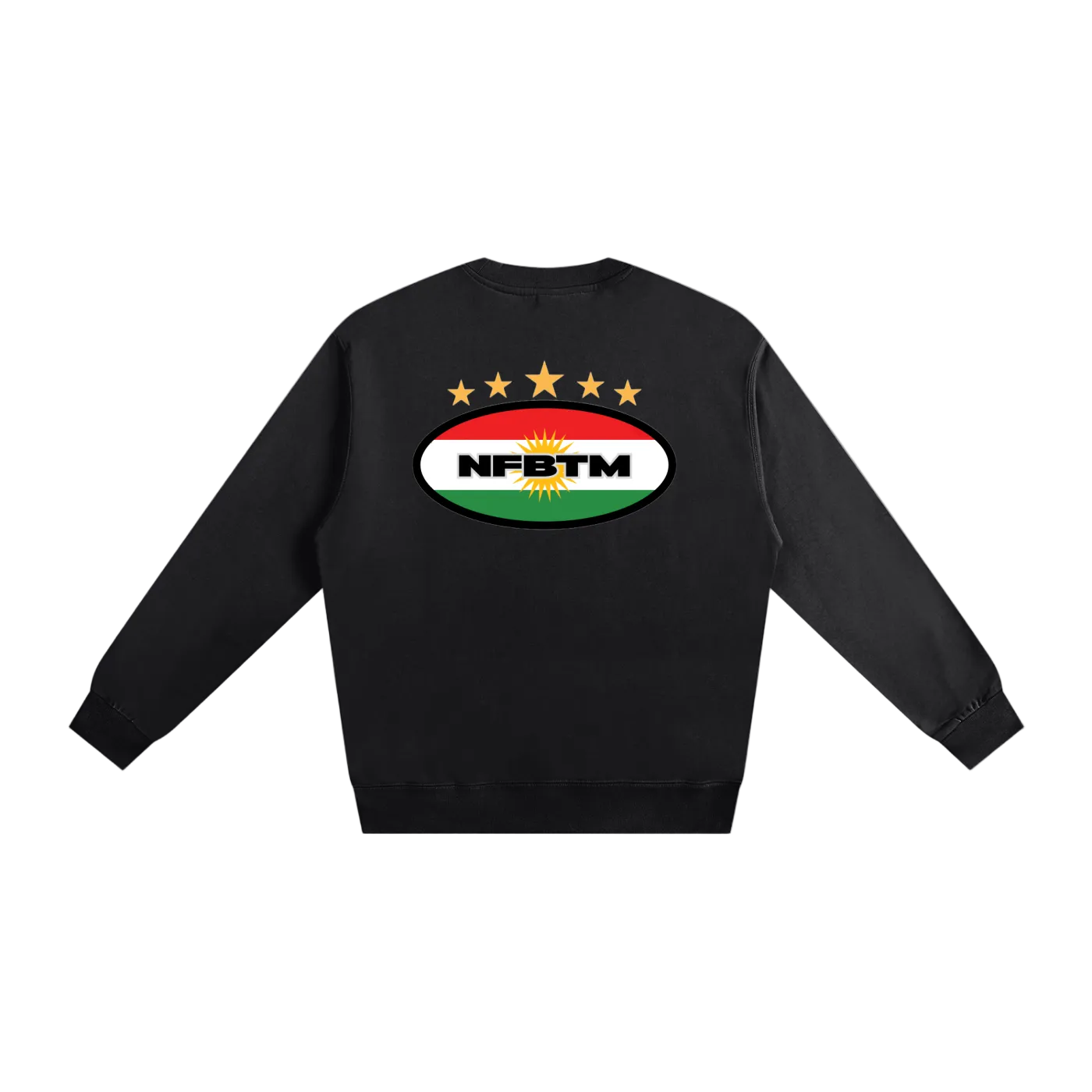NFBTM FLAG BADGE CREWNECK