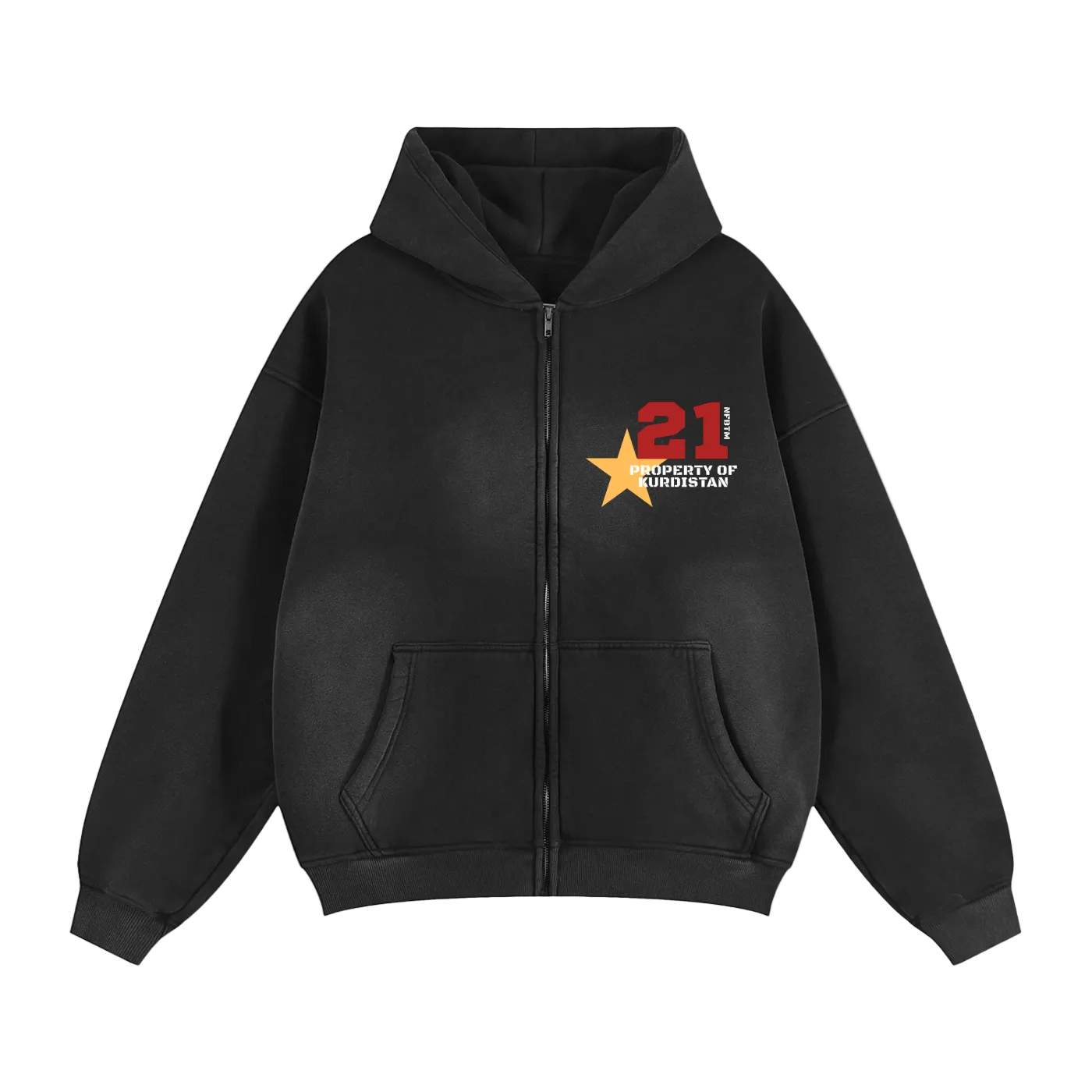 PROPERTY OF KRDISTAN ZIP UP