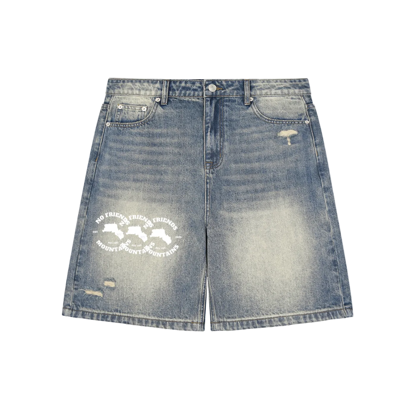 NFBTM DISTRESSED JORTS
