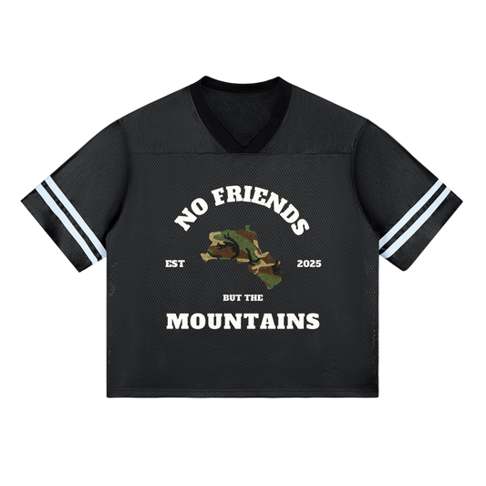 BLACK CAMO MESH JERSEY