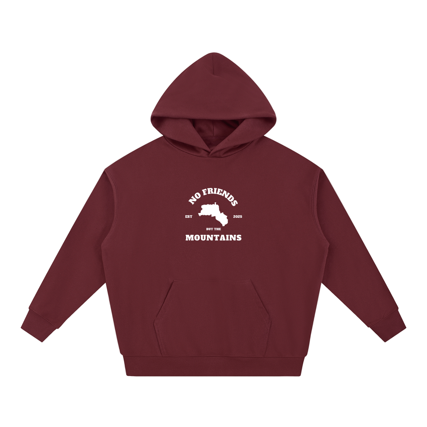 BURGUNDY NFBTM HOODIE
