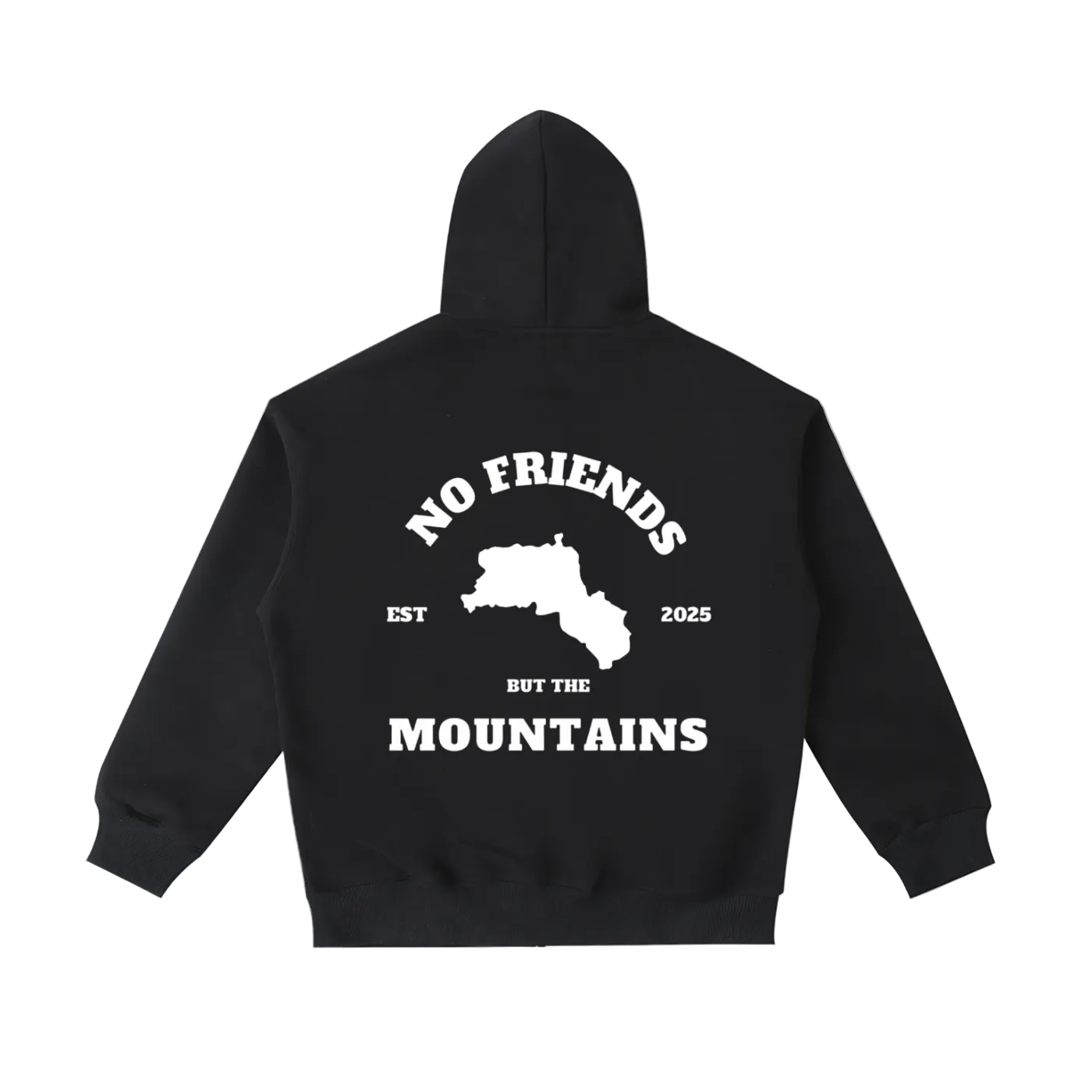 BLACK NFBTM ESSENTIALS ZIP UP