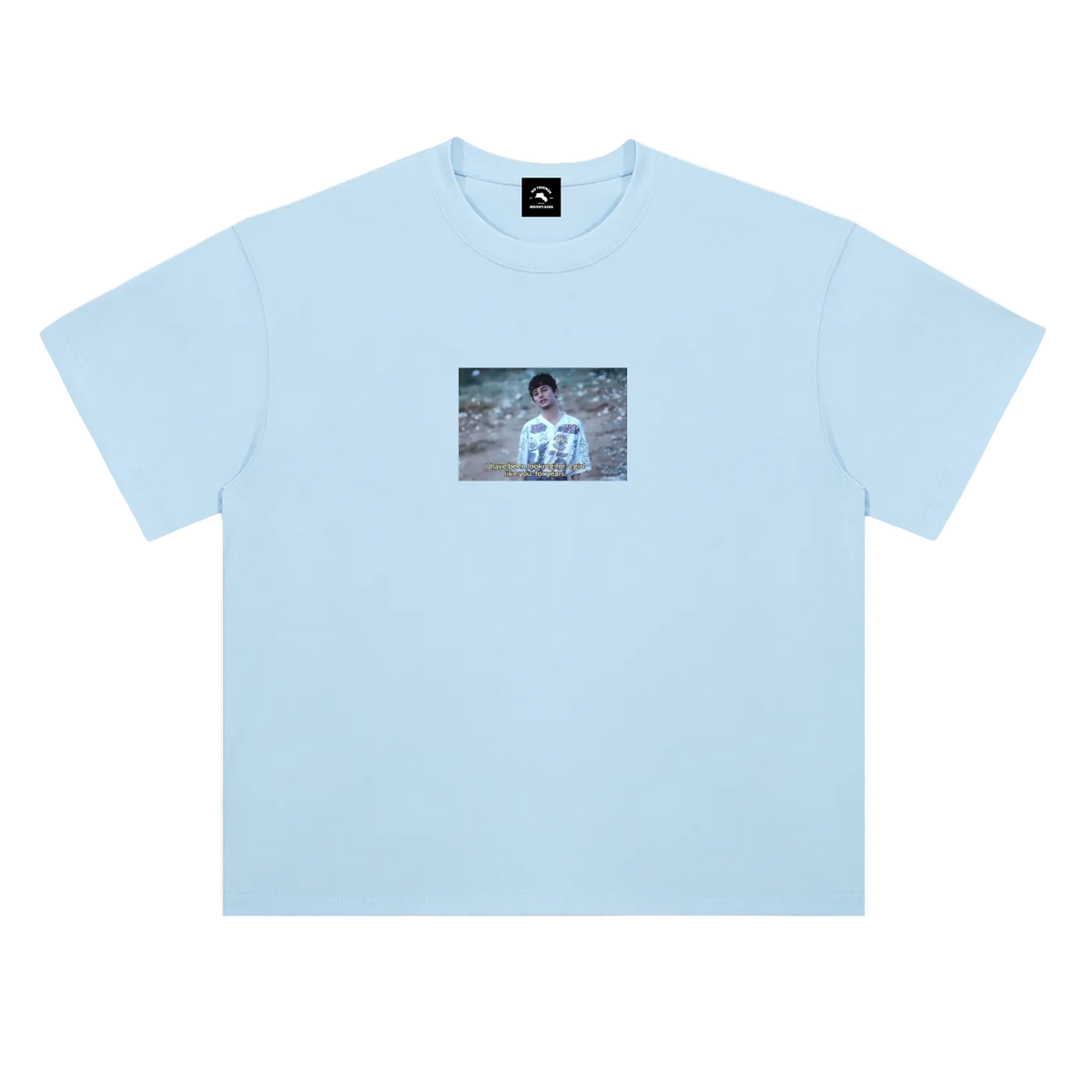 BABY BLUE ''GIRL LIKE YOU'' TEE