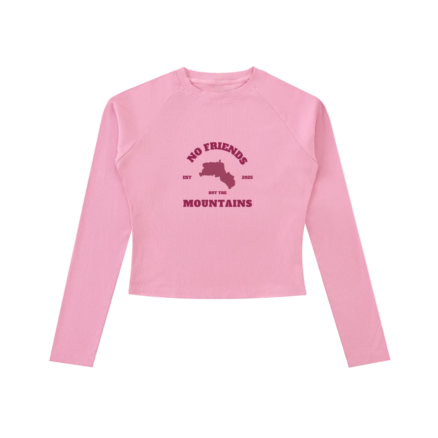 PINK LONG SLEEVE WMNS TOP