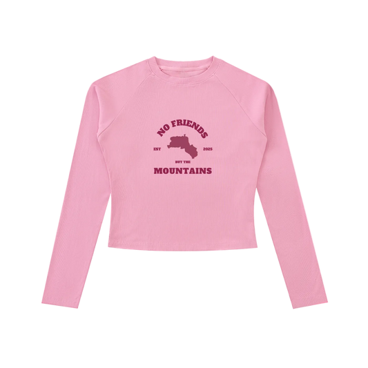 PINK LONG SLEEVE WMNS TOP
