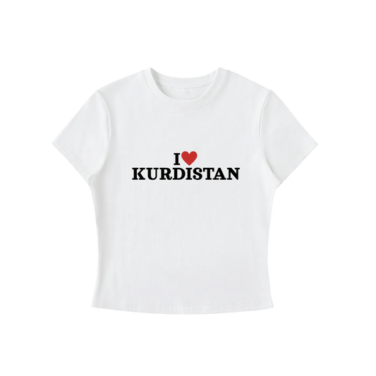 I LUV KURDISTAN WMNS TEE