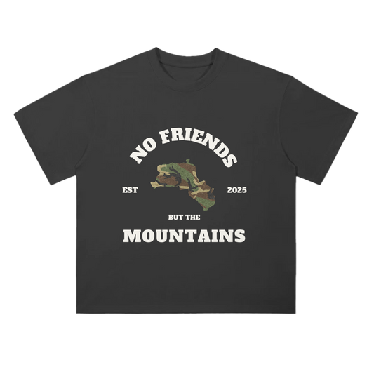 BLACK CAMO PRINT TEE