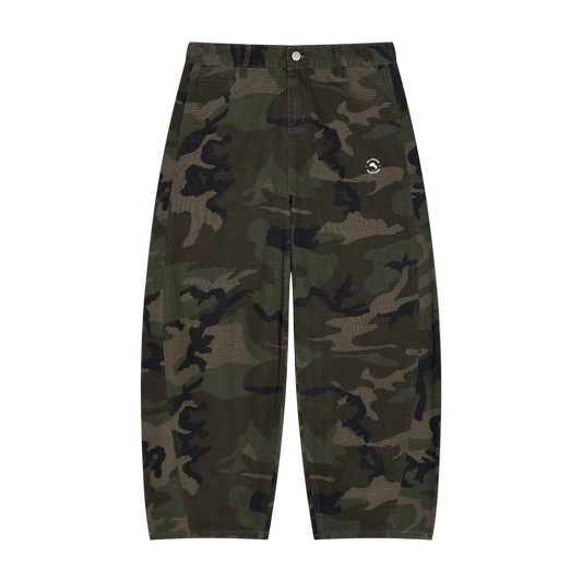 WIDE LEG CAMO BOTTOMS