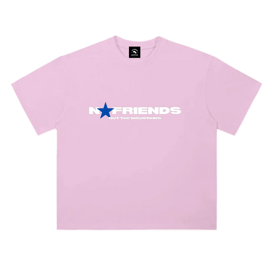 NFBTM PINK STAR TEE