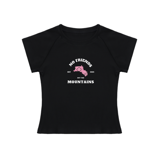 WMNS BABY PINK RUG PRINT TOP
