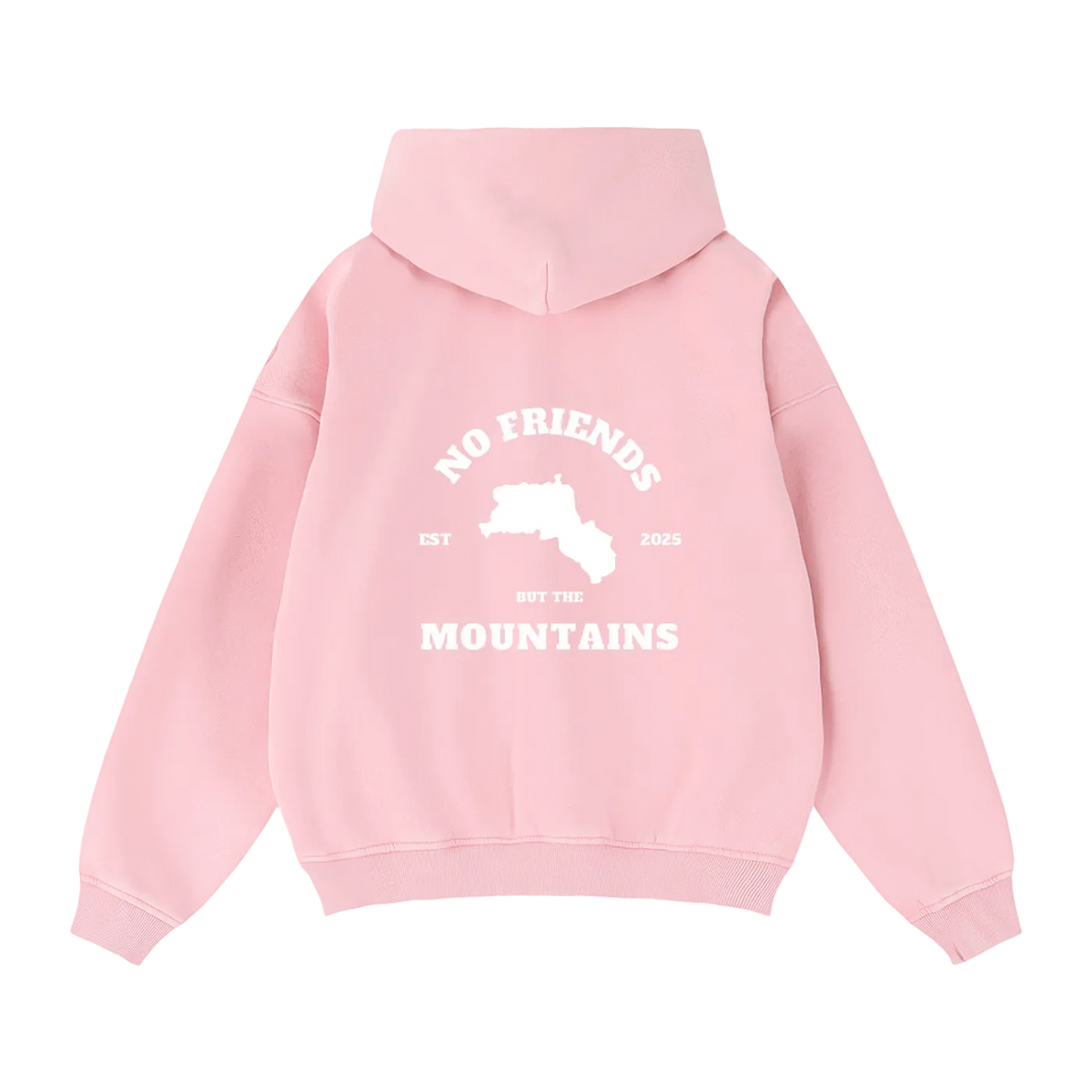 PINK BACKPRINT ZIPUP