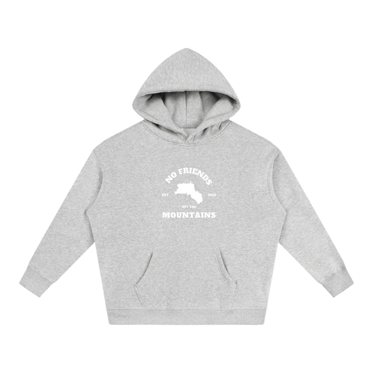 GREY OG LOGO HOODIE