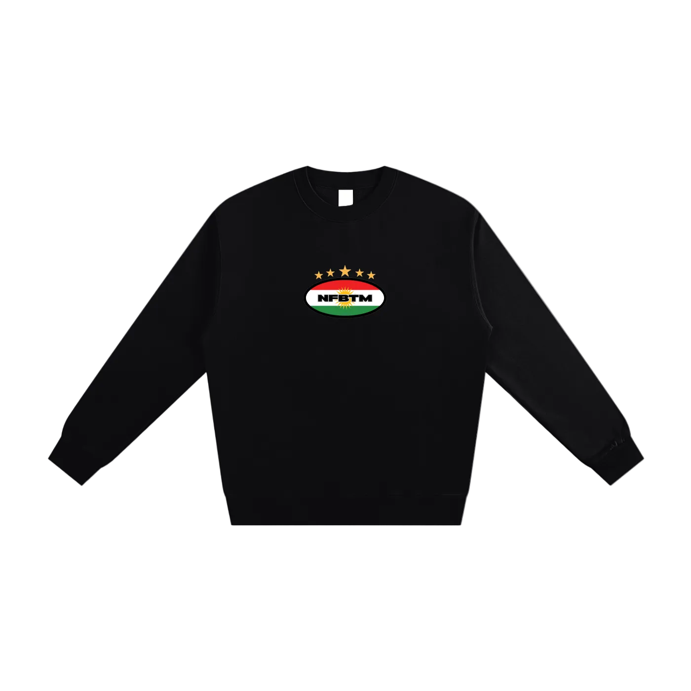 NFBTM FLAG BADGE CREWNECK