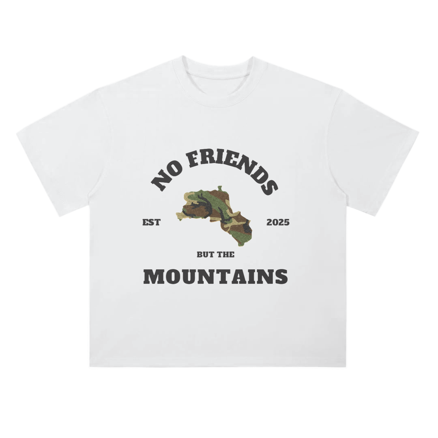 WHITE CAMO TEE