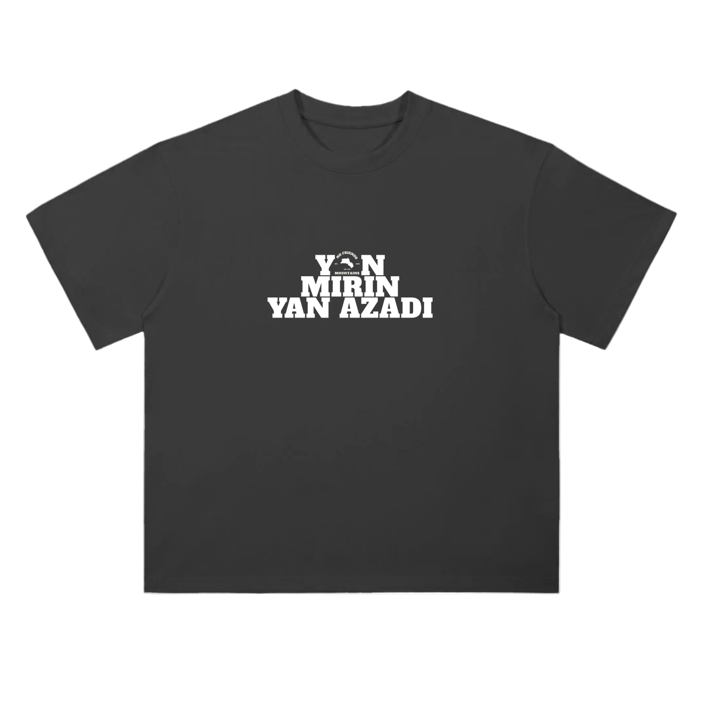 BLACK YMYA TEE