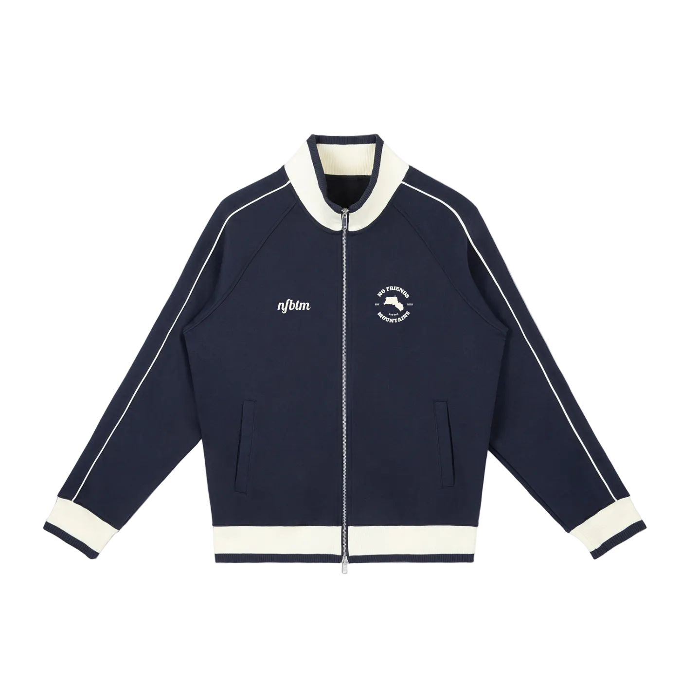NAVY TRACK JACKET