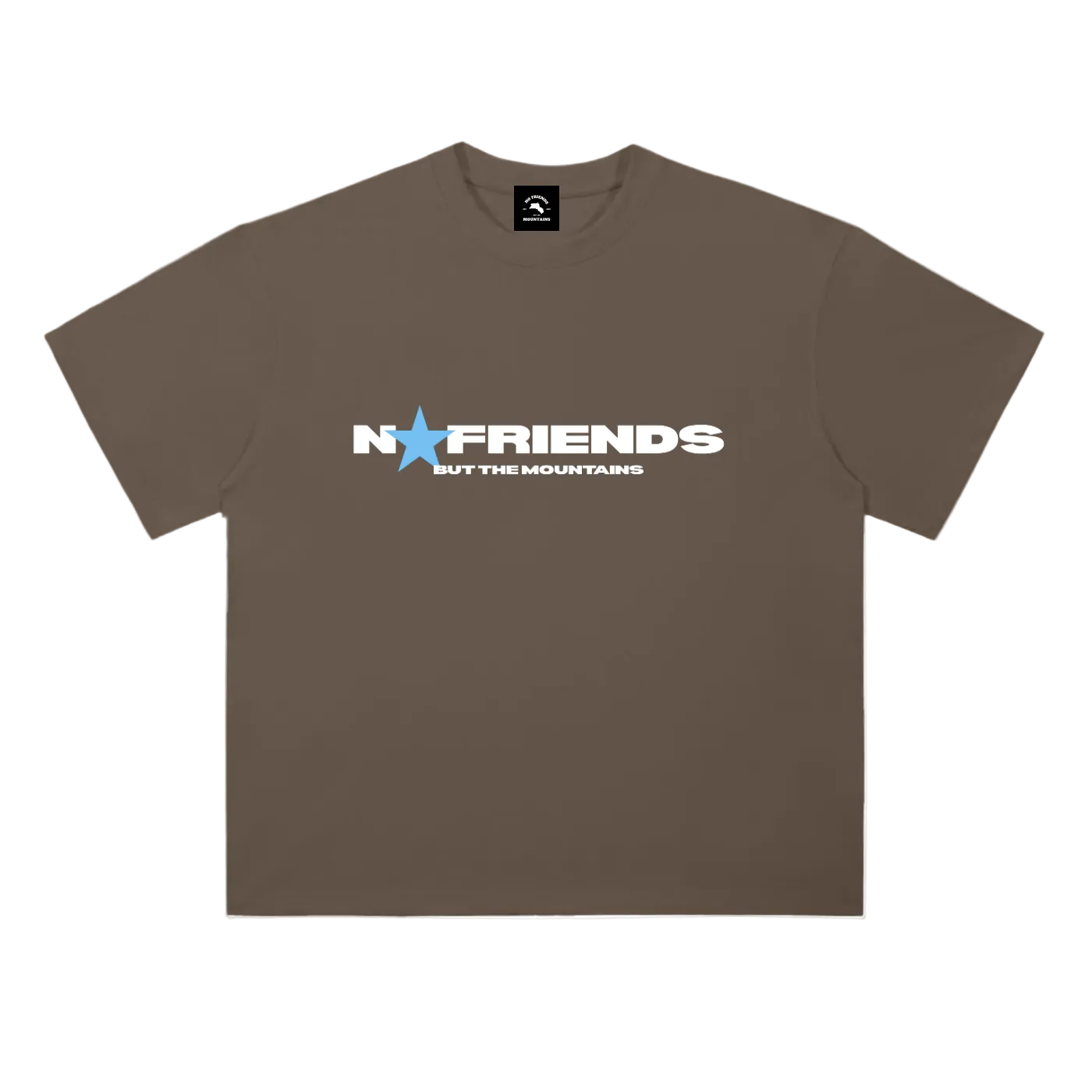 BROWN NFBTM STAR TEE