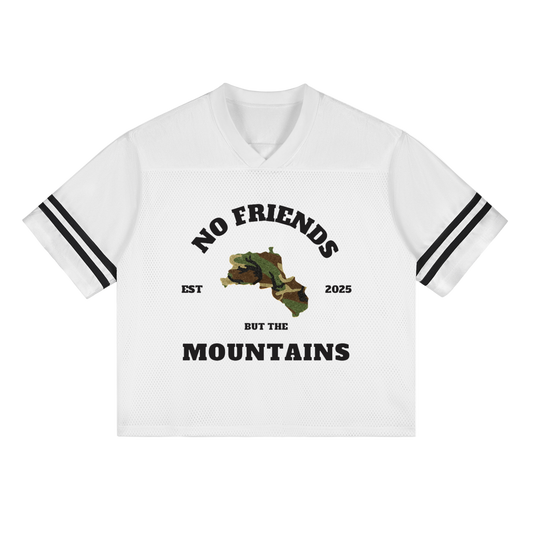 WHITE CAMO MESH JERSEY