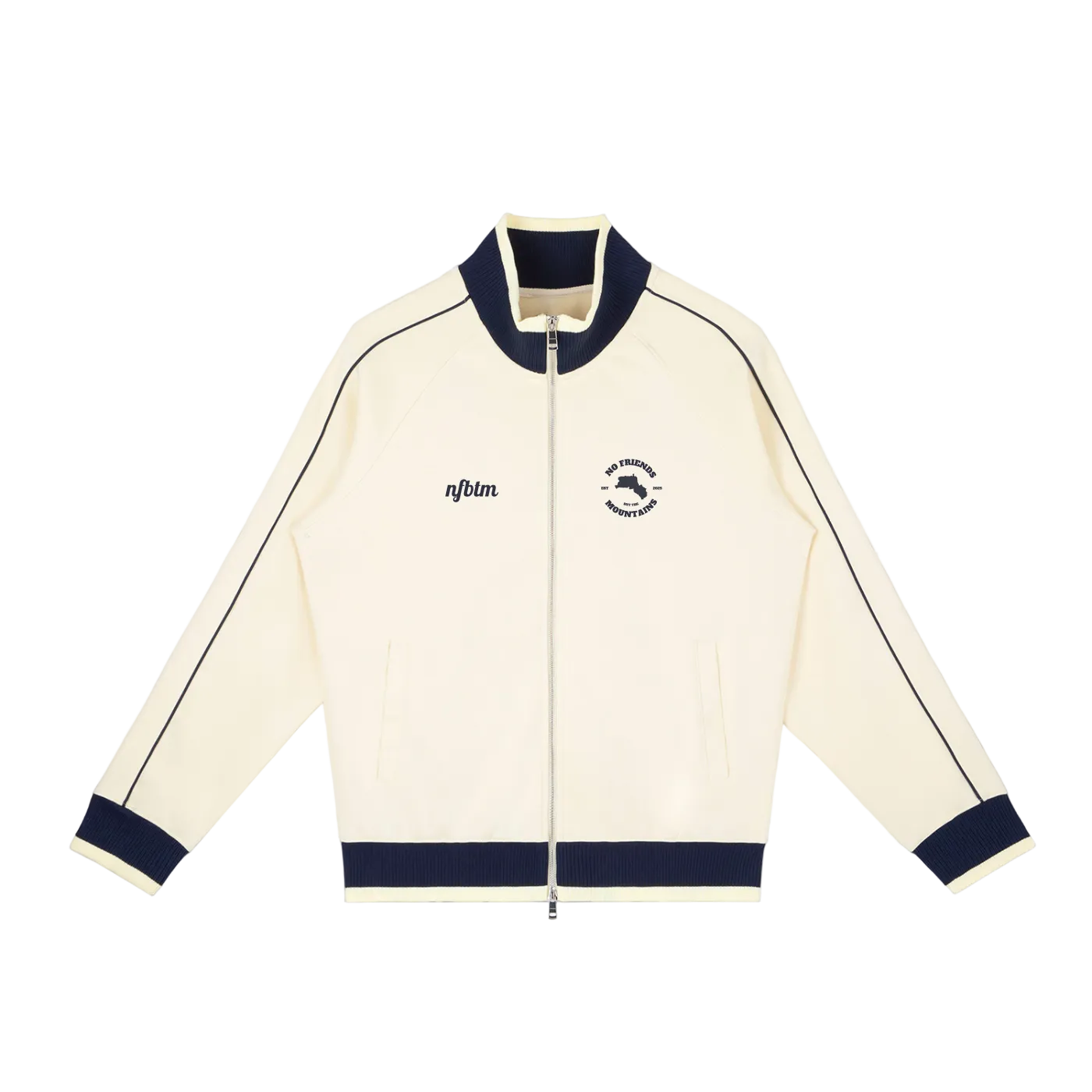 CREAM TRACK JACKET
