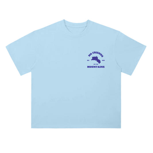 BABY BLUE BACKPRINT TEE